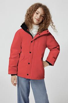 Chamarras Canada Goose Niños Outlet - Logan Abrigos Rojos CH9407563